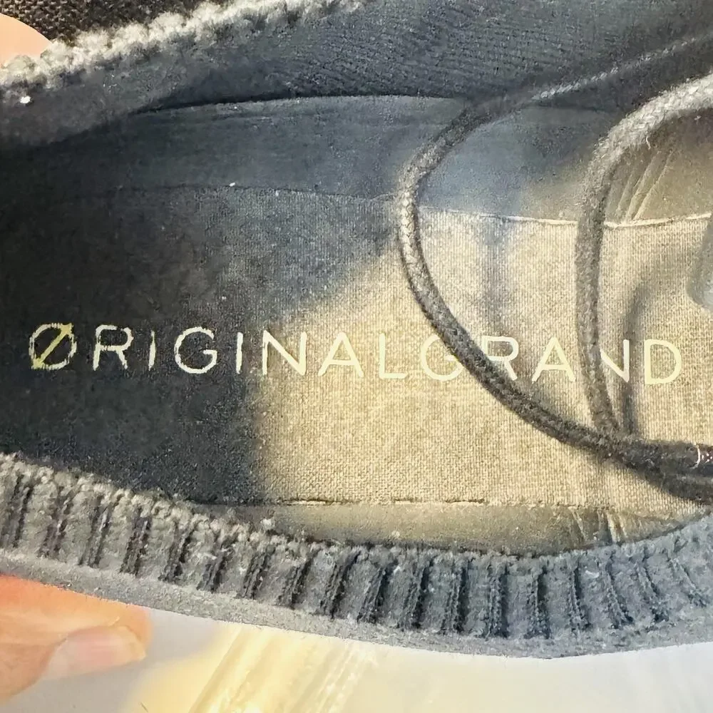 Cole Haan Shoes Womens 10 Black Knit OriginalGrand Low Top Sneakers Comfort
